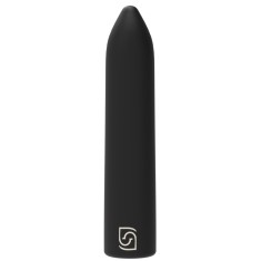 Glont Vibrator Magic Bullet, 10 Moduri Vibratii, ABS, USB Magnetic, Negru, 8.7 cm, JGF Toys