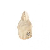 Hainuta pentru caini, Deluxe, Hoodie Cream, 30 cm