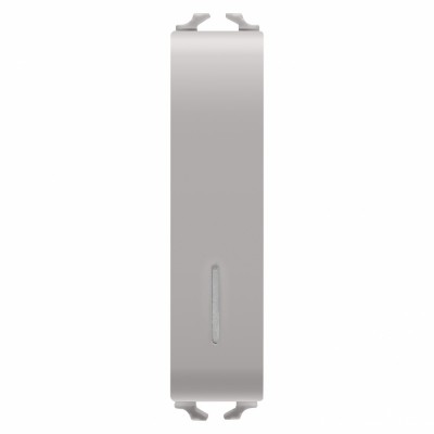 Intrerupator revenire cu led 1 2M Gewiss Chorus bej satinat MAT GW13162 foto