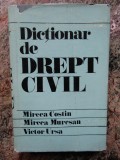 DICTIONAR DE DREPT CIVIL - Mircea COSTIN, Mircea MURESAN, Victor URSA