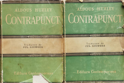Contrapunct Vol. 1-2 Editia A Ii-a - Aldous Huxley ,560938 foto
