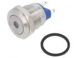 Comutator Anti-Vandalism SPST-NO 2A 36VDC IP65 Roșu