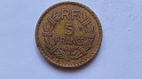 Franta -5 Francs 1946-Bronz