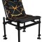 Scaun QUANTUM Cuzo, Black-Orange