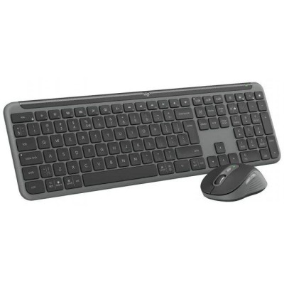 Kit wireless Logitech MK950 Signature Slim Combo, rezolutie mouse 4000 foto