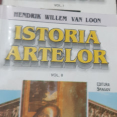 ISTORIA ARTELOR HENDRIK WILLEM VAN LOON VOL 1,2
