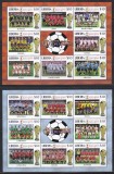 Liberia 2002 - Cupa Mondială de Fotbal - Coreea de Sud și Japonia, 4 Blocuri, SET COMPLET, 4 POZE, MNH