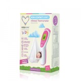 Termometru Non Contact Multifunctional 6in1 EASYCARE Baby Infrarosu, Corp, Obiecte, Camera, LCD 3 Culori, Memorie 32 Masuratori
