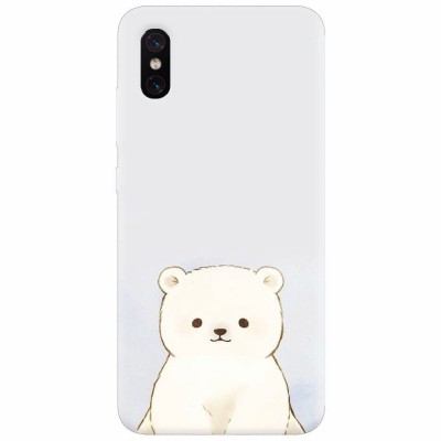 Husa silicon pentru Xiaomi Mi 8 Pro, Bear foto
