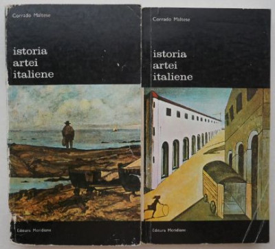 Istoria artei italiene (2 volume) - Corrado Maltese foto