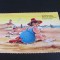 Carte Poștală Umoristică &quot;Plăcerile Plajei&quot; &ndash; Multilingvă, Editura Cromo,de Colecție Ani &#039;80!