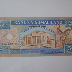 Somaliland 50 Shillings 1996 UNC