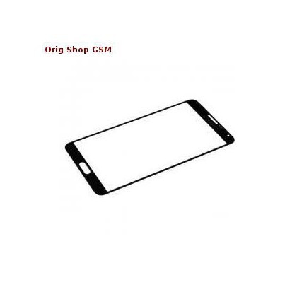 Carcasa (Sticla) Geam Samsung N910 Galaxy Note 4 Negru Orig Chin