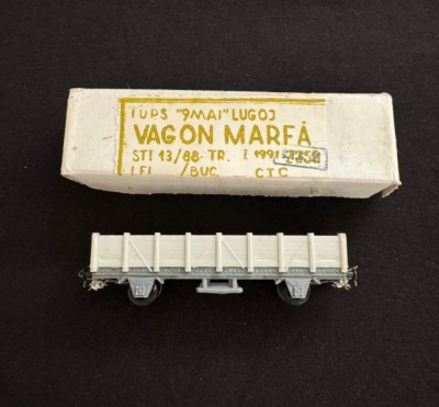 Vagon marfă IUPS 9 Mai Lugoj. foto