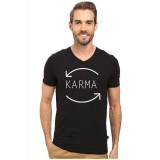 Tricou barbati negru - Karma - XL