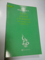 ISTORIA POLITICA A ROMANIEI SUB DOMNIA LUI CAROL I - TITU MAIORESCU foto