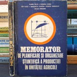 PRODUCȚIA AGRICOLĂ - Memorator de Planificare și Organizare Științifică a Producției &icirc;n Unitățile Agricole, Manual Facultatea de Agricultură, F. G&icirc;lcă