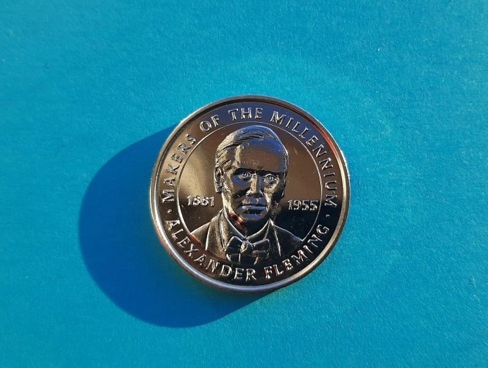 Jeton Alexander Fleming -Millennium 2000-RAR!!