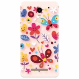 Husa silicon pentru Xiaomi Remdi Note 3, Butterfly 102
