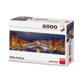 Puzzle 6000 piese, Podul Rialto &ndash; DINO TOYS