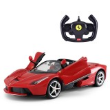 MASINA CU TELECOMANDA LAFERRARI APERTA ROSU SCARA 1 LA 14