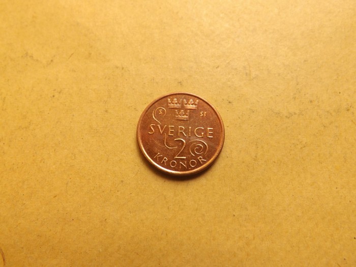 Suedia 2 Kronor / Coroane 2016 - MS 3