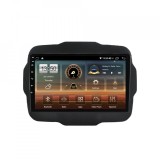 Navigatie dedicata cu Android Jeep Renegade dupa 2014, 8GB RAM, Radio GPS Dual