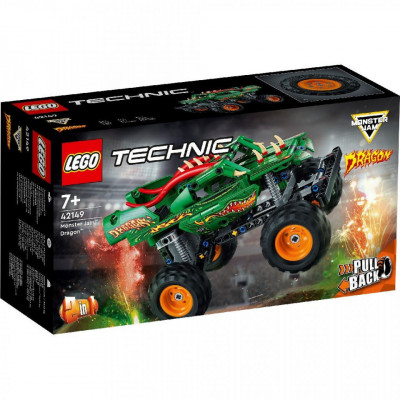 Lego technic monster jam dragon 42149 foto