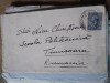 Plic circulat interbelic timbre Carol I Timisoara