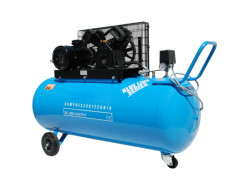 Compresor de aer cu piston - Blue Line 5,5kW, 800 L/min, 10 bari - Rezervor 270 Litri - WLT-BLU-800-5.5/270 foto