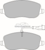 Set placute frana,frana disc FIAT SCUDO caroserie (220L) (1996 - 2006) KRIEGER 0950006379