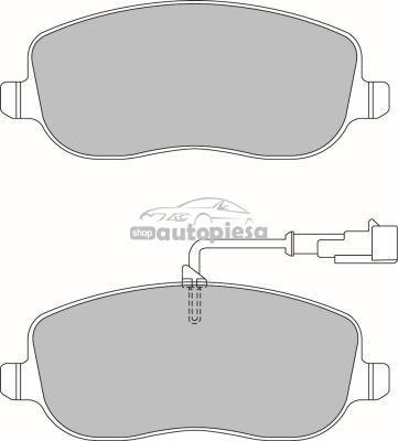 Set placute frana,frana disc FIAT SCUDO combinato (220P) (1996 - 2006) KRIEGER 0950006379 foto