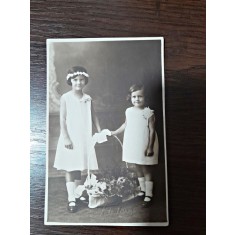 Fotografie tip carte postala, perioada interbelica, necirculata