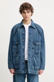 G-Star geacă jeans culoarea bleumarin, de tranzitie, D26165-D491