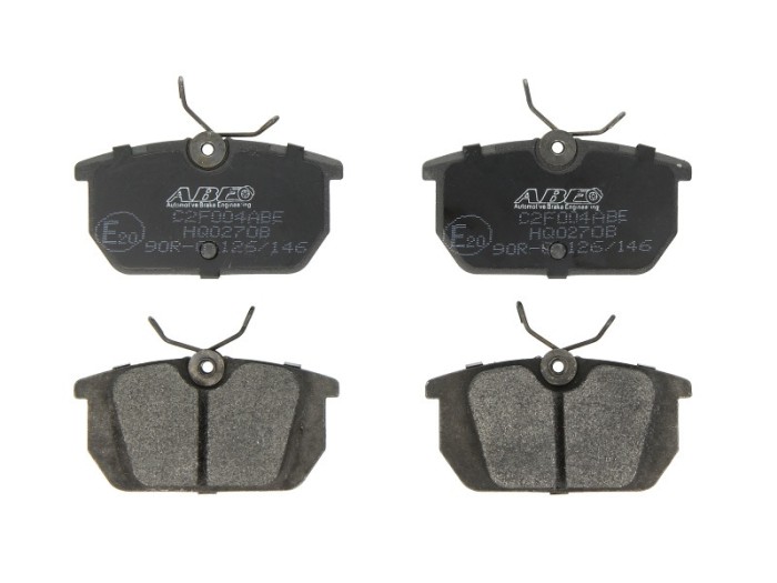 Set placute frana,frana disc FIAT FIORINO Pick up (147) (1977 - 1988) ABE C2F004ABE