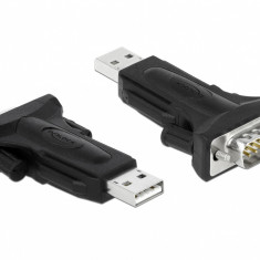 Adaptor USB la Serial RS-422/485 DB9 FTDI, Delock 66286