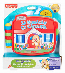 Jucarie interactiva - Hai sa numaram in limba romana - Fisher Price - Radem si invatam foto