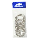 Accesorii creatie - inele metal, 32mm, set 10 buc, Colorarte