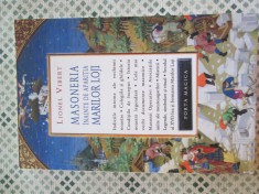 Lionel Vibert - Masoneria inainte de aparitia marilor loji