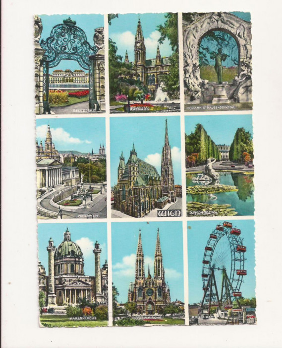 AT2 -Carte Postala-AUSTRIA-Viena, circulata 1966