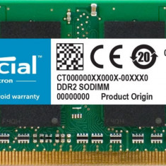 Memorie laptop Crucial 2GB Single DDR2 667MHz