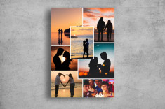 Tablou Canvas Personalizat - Cuplu (colaj 7 fotografii) foto