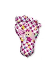 Balon Folie Talpa Fetita &amp;quot;It&amp;#039;s A Girl!&amp;quot; - 66x97cm foto