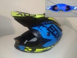 Casca Moto Atv Cross Enduro Downhill + Ochelari 100% ,marimi disponibile S,M si L