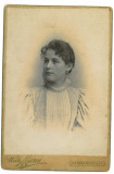 4981 - SIBIU, woman ( 16,5/11 cm ) - old CDV Photo