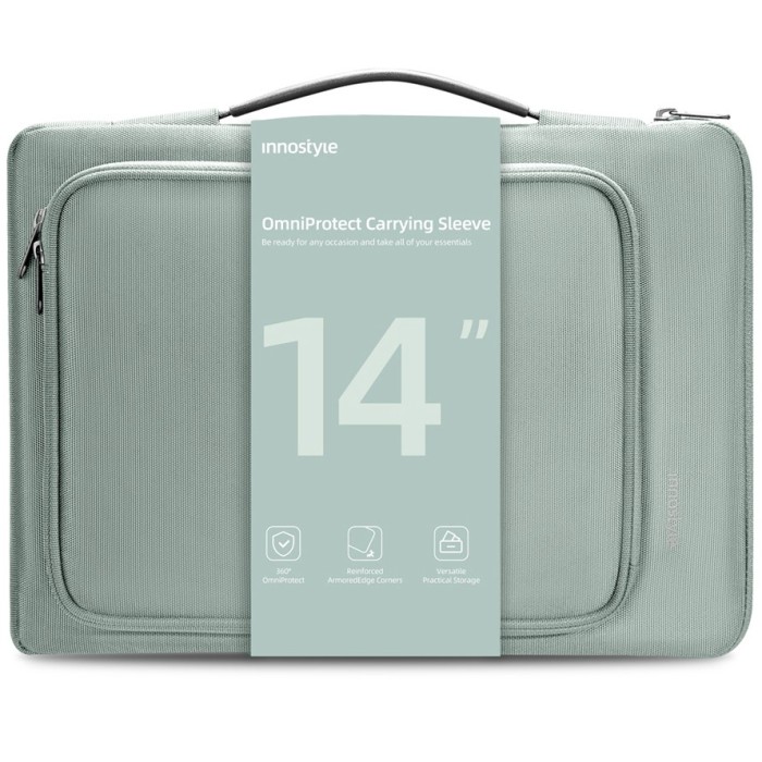 Innostyle Geanta Laptop 14 Caz Impermeabil Omniprotect Eco-Friendly