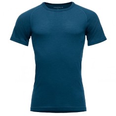 Tricou DEVOLD Lauparen Merino 190 Base Tee Man flood M