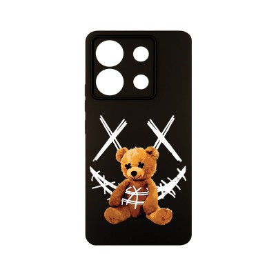 Husa BestCase&amp;reg; Premium Silicon, Compatibila Cu Poco X6 5G, 1.2MM Slim, Teddy foto