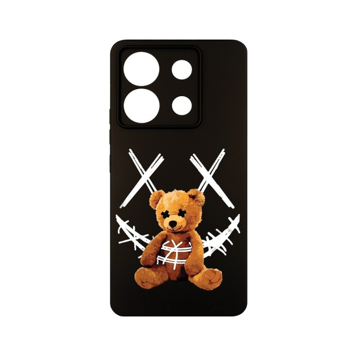 Husa BestCase&reg; Premium Silicon, Compatibila Cu Poco X6 5G, 1.2MM Slim, Teddy
