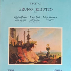 Disc vinil, LP. RECITAL BRUNO RIGUTTO. SET 2 DISCURI VINIL-Bruno Rigutto, Frédéric Chopin, Franz Liszt